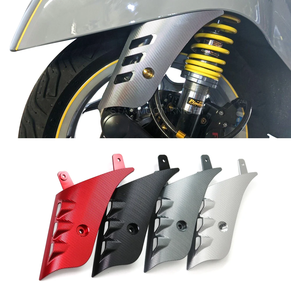 

For VESPA GTV GTS 300 250 125 150 GT GTL 200 60 CNC Front Suspension Cover Fork Shock Absorber Guard Wheel Rocker Protector