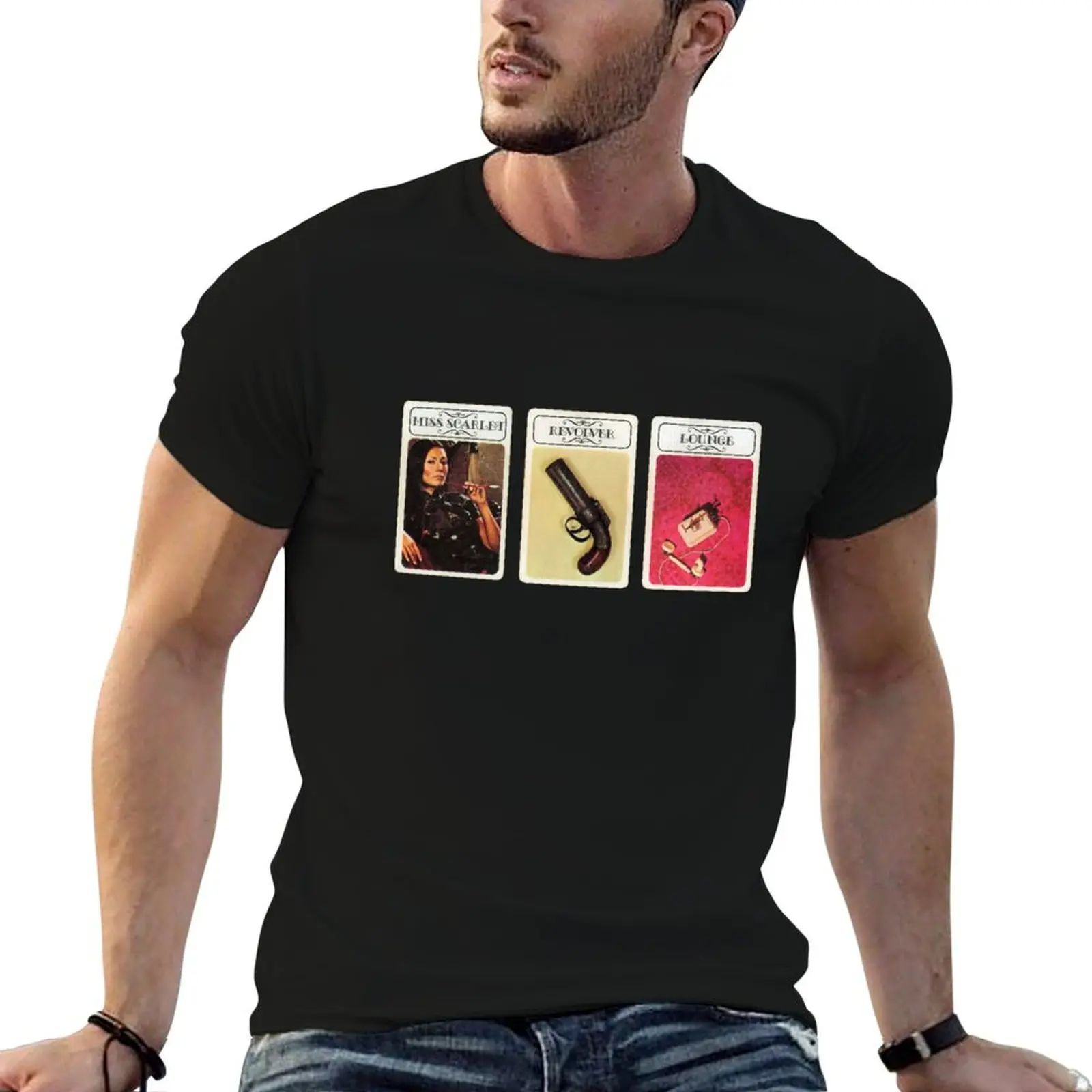 MISS SCARLET T-Shirt Novelty Graphic Tee Shirt