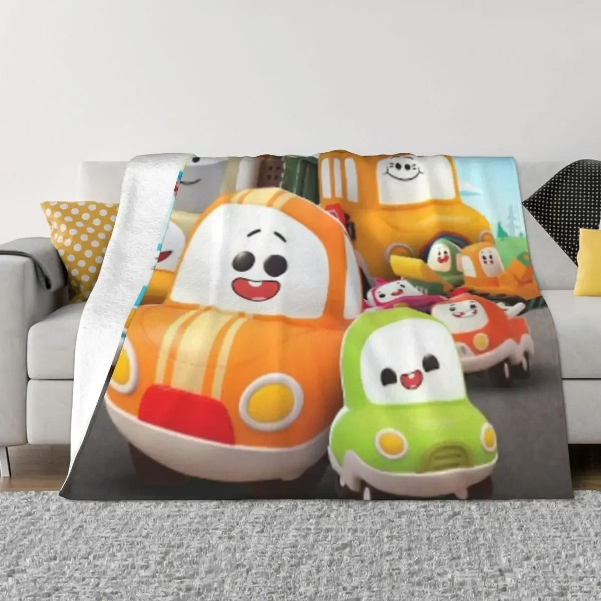 

Cory Carson and Friends Poster Throw Blanket Warm Fluffy Shaggy Blankets Custom Blankets