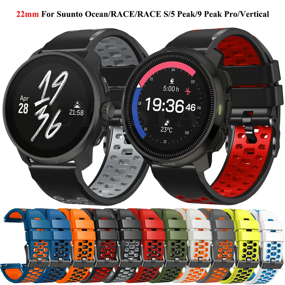 22Mm Silicone Watch…