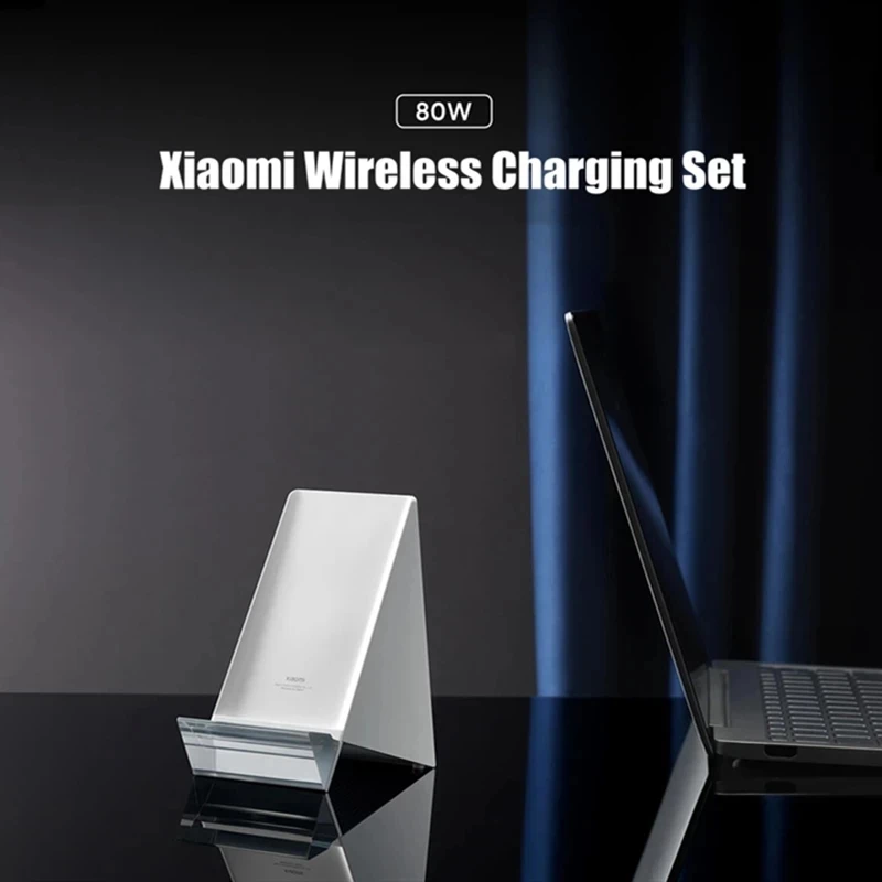 Suporte original do carregador sem fio Xiaomi 80W para Xiaomi 11 Pro Ultra 5000mAh 36 Minutos Totalmente 100% Carregado