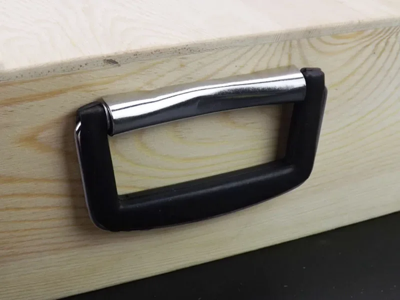 Telescopic Handle for Wooden Box Trolley Case Spring Air Box Plastic Handle Stainless Steel Luggage Accessories