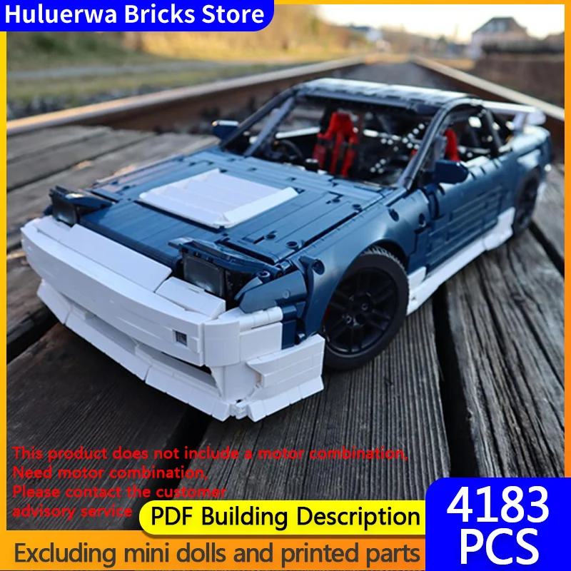 

Модель скоростного гоночного автомобиля MOC Building Bricks Type X Top Tier Спортивный автомобиль Модульная технология Подарок Праздник Сборка Детский игрушечный костюм
