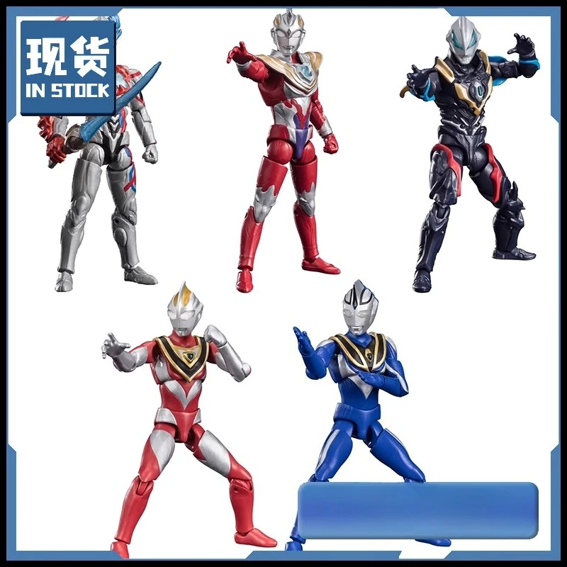 

Ultraman Super Movable α07 Figure Set - Blaizer Gaia Agul Geed Zett | Candy Toy Collection