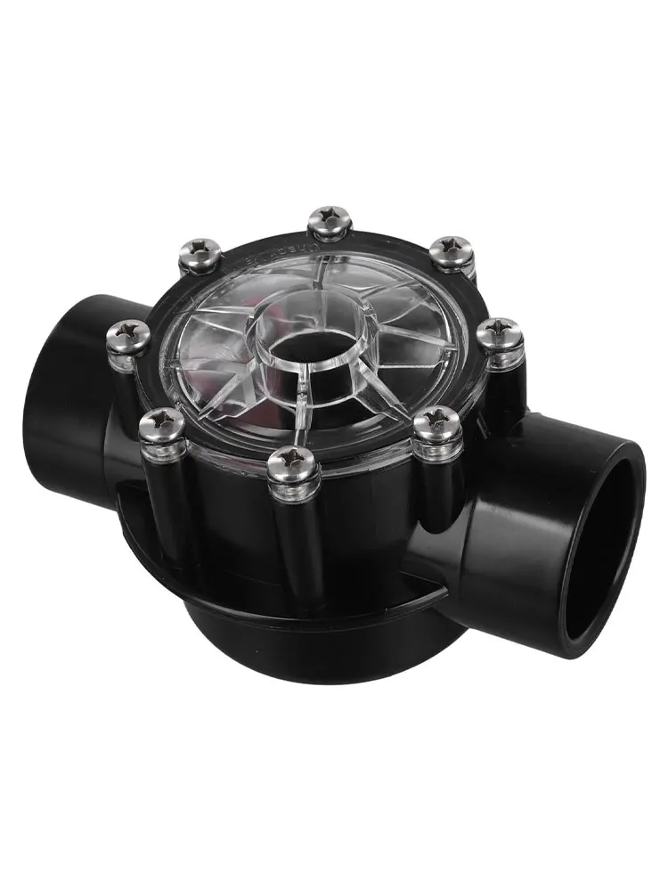 

7235 1-1/2-Inch To 2-Inch Check Valve Straight Through Flow Compatible With Pool Swimming Pool And Spa Check Valve Shutoff