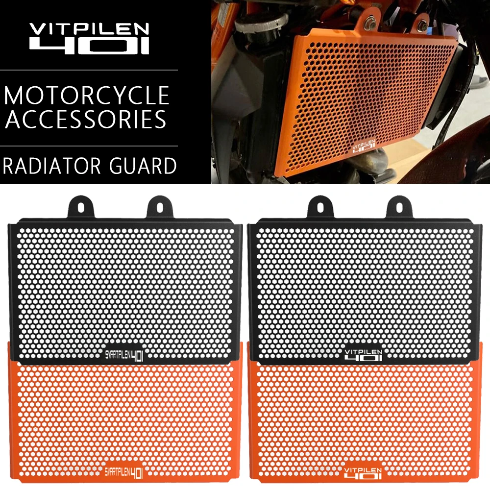 

For Husqvarna Svartpilen401 Vitpilen401 2018-2023 2024 2025 Radiator Guard Grill Protector Cover FOR DUKE 125 250 390 2017-2023