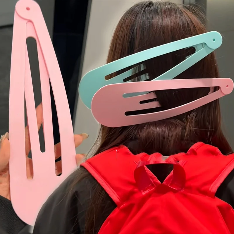 

28cm Oversized Hair Clip INS Y2K BB Side Bang Barrettes Hairpin Lolita Girls Cosplay Photo Prop Festival Gift Hair Accessories