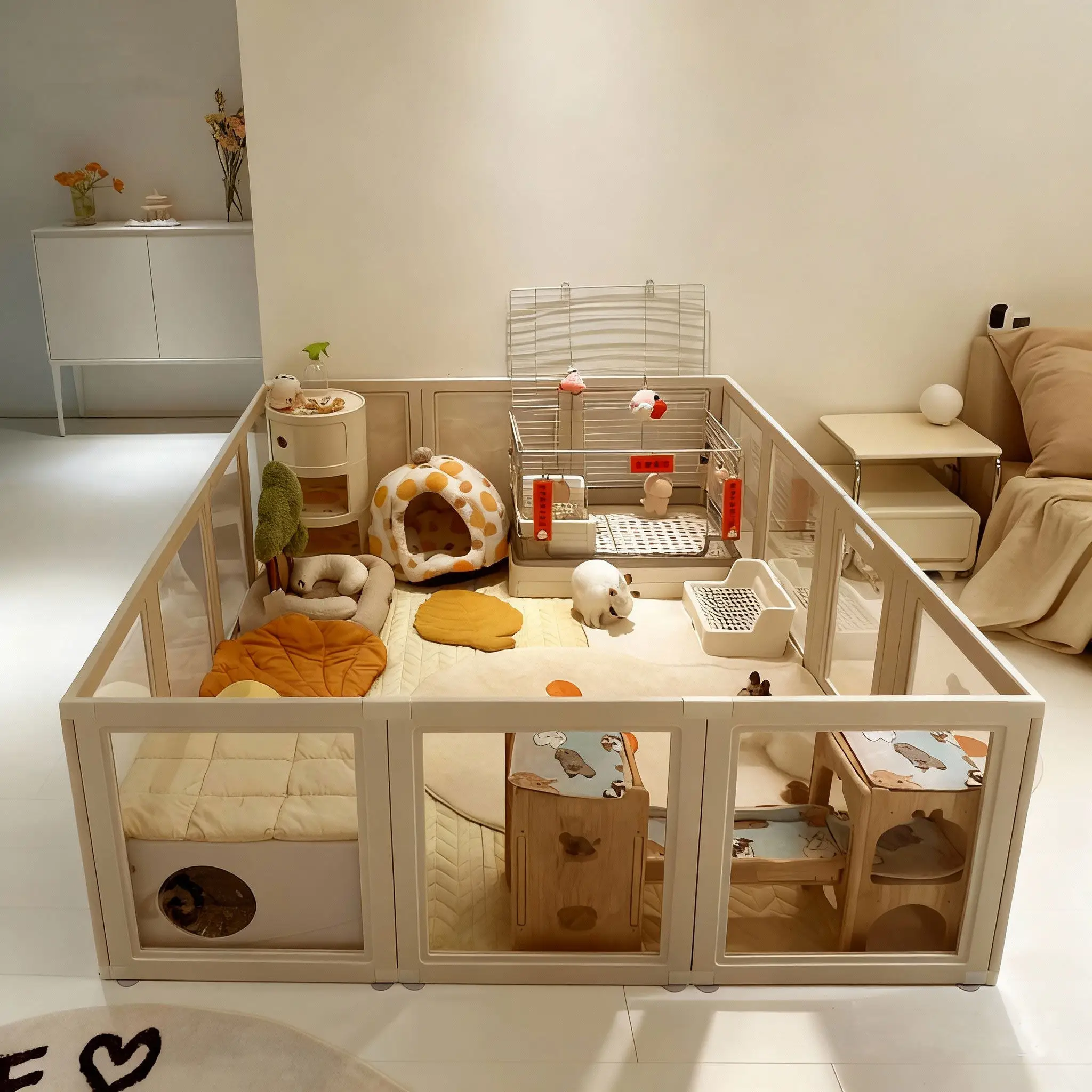 

Playpen Dog Fence Safety Door Grating Balcony Retractable Dog Fence Circle Folding Barrier To Stairs Kojec Dla Psa Home Decor