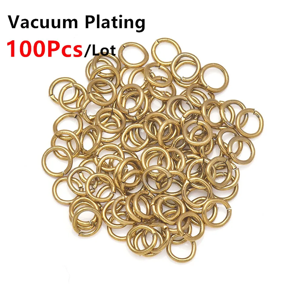 100-200 Stück 4mm 5mm 6mm 7mm 8mm 10mm Edelstahl-Spaltringe Offene Verbindungsringe für Schmuckherstellung – Detail 5