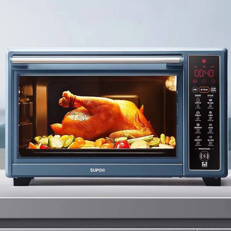 

Компактная многофункциональная аэрофритюрница-тостерница, бытовая безмасляная аэрофритюрница с таймером и контролем температуры для выпечки и всех видов приготовления пищи