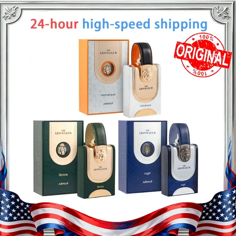 

Классическая бестселлерная парфюмерная вода Armaf The Lion's Club Homme Spray, оригинальная арабская парфюмерия, 100 мл, стойкая древесина, ароматическая вода