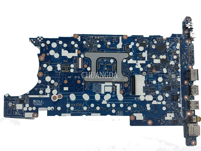 Imagem -04 - Placa-mãe Portátil para hp Elitebook Intel 840 g5 850 g5 Cpu 8th Gen Uma 6050a2945601 100 Testado