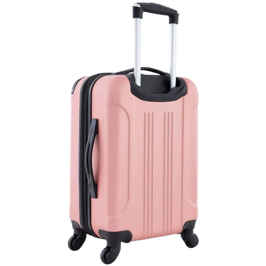 Hardside Expandable Spinner Luggage, Rose Gold, 20 CarryOn