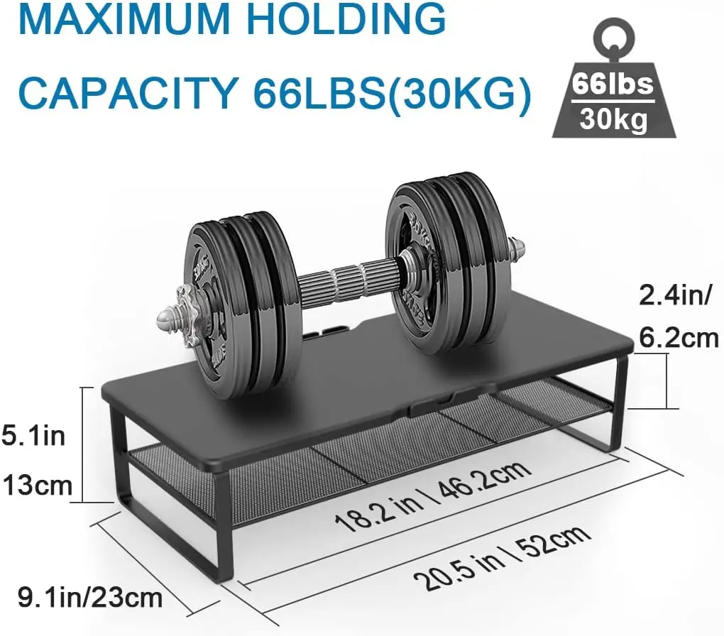 2-Tier Monitor Stand with Drawer, Phone Holder & Cable Management - Desk Organizer for Home Office