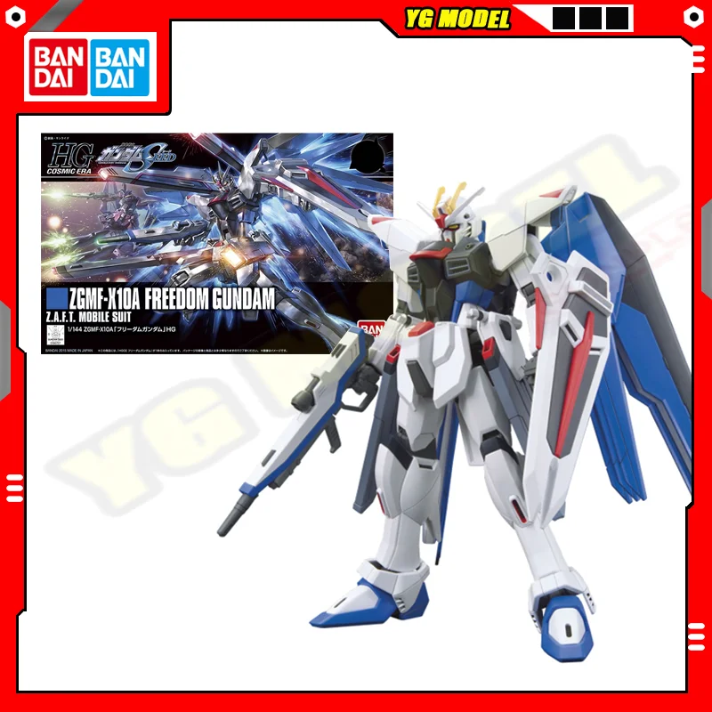 

BANDAI HG Freedom Gundam HGCE 192 1/144 Standard Model New Edition Kit Assembly Strike Freedom Unicorn Action Figures Original