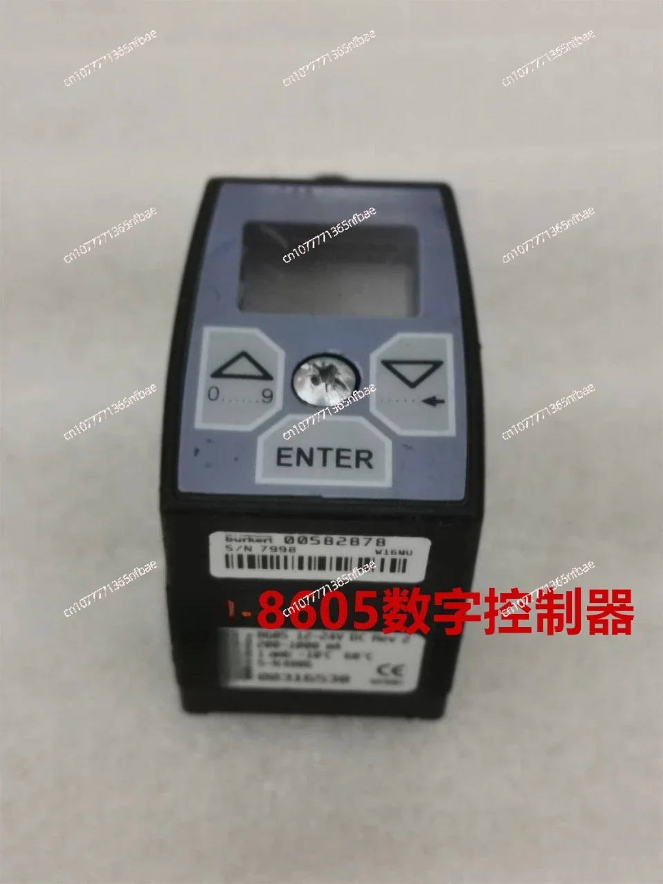 

Digital Controller 8605 Rev 2 00316530 M16MJ DC12-24V
