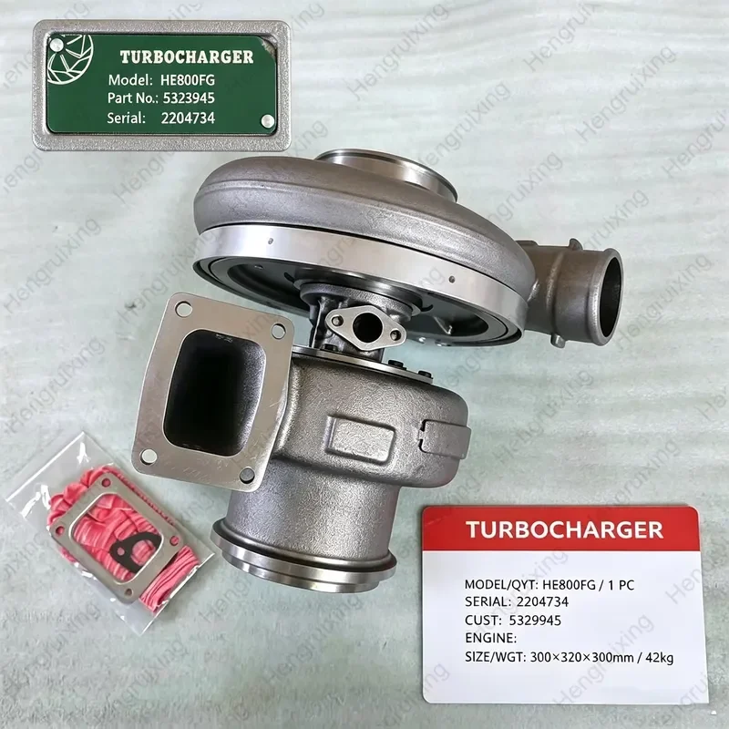 HX82 HE800FG Turbocharger 5323945 4089809 4035862 4035863 4035864 Turbo Fit for Cummins QSK60 Marine Generator Mining Engine