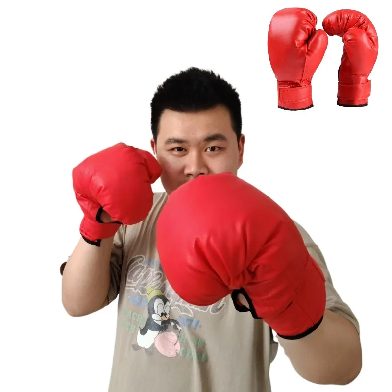 

Boxing Gloves Sandbags Adult Muay Thai Combat Boxing Gloves Male and Female Children's Training Sanda Boxing Mma Boxing Wraps