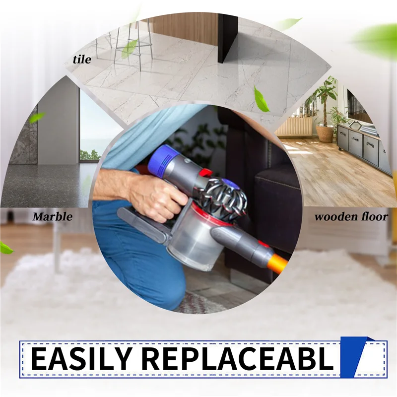 فلتر A11R لـ Dyson DC58 DC59 DC61 DC62 V7 V8، فلتر ما قبل وبعد لقطع غيار فلتر المكنسة الكهربائية دايسون