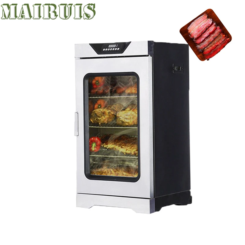 Steam Heated Smoked Bacon Cooking Machine Chicken Smoker Furnace Meat Baking Machine