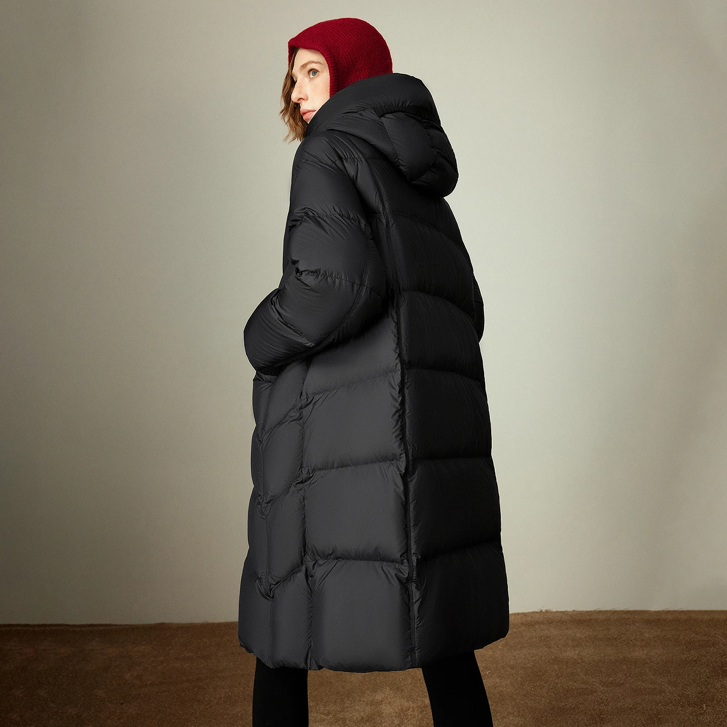 TOYOUTH سترات نسائية شتاء 2025 جديدة 90% أسفل الذكية عادية غامض اللون حجب ملابس خارجية فضفاضة دافئة #3