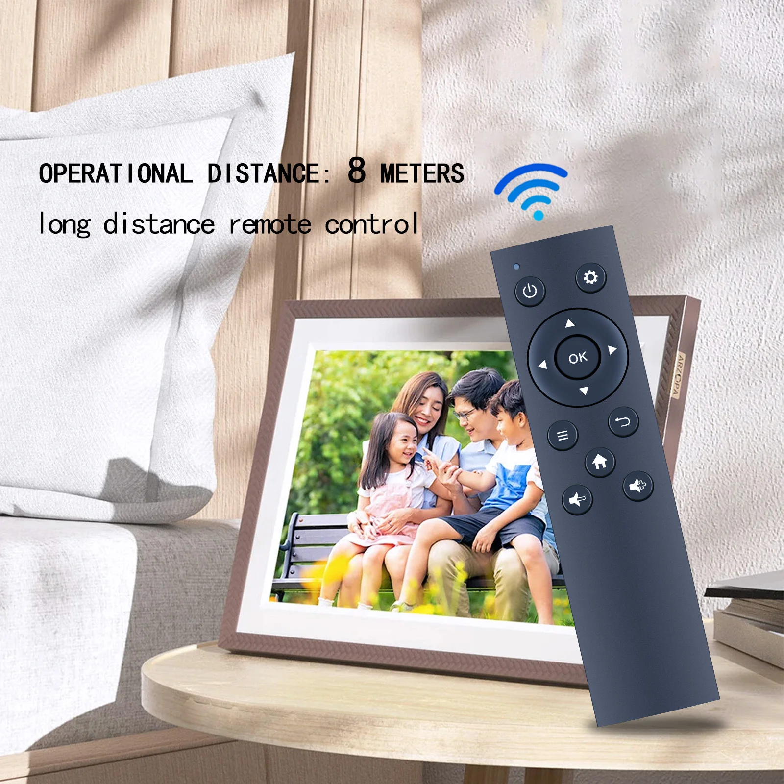 

New Remote Control Compatible with for BIGASUO Uhale 15.6" Digital Picture Frame