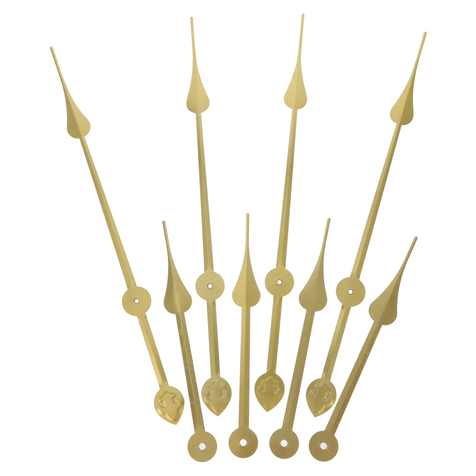 

4pcs Hands Mute Home Pointer Pointers For Movement Parts Home Diy Clock Repair Durable Quartz Clock Accessories