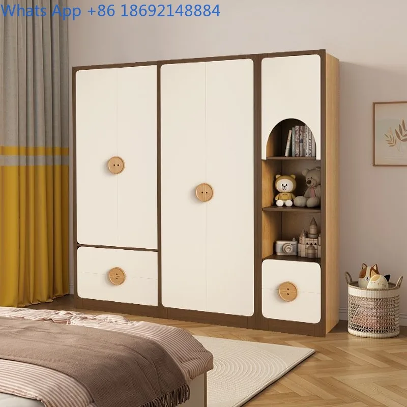 Freely Combined Bedroom Wardrobe Student Storage Wardrobe Home Storage Multi-layer Floor Cabinet