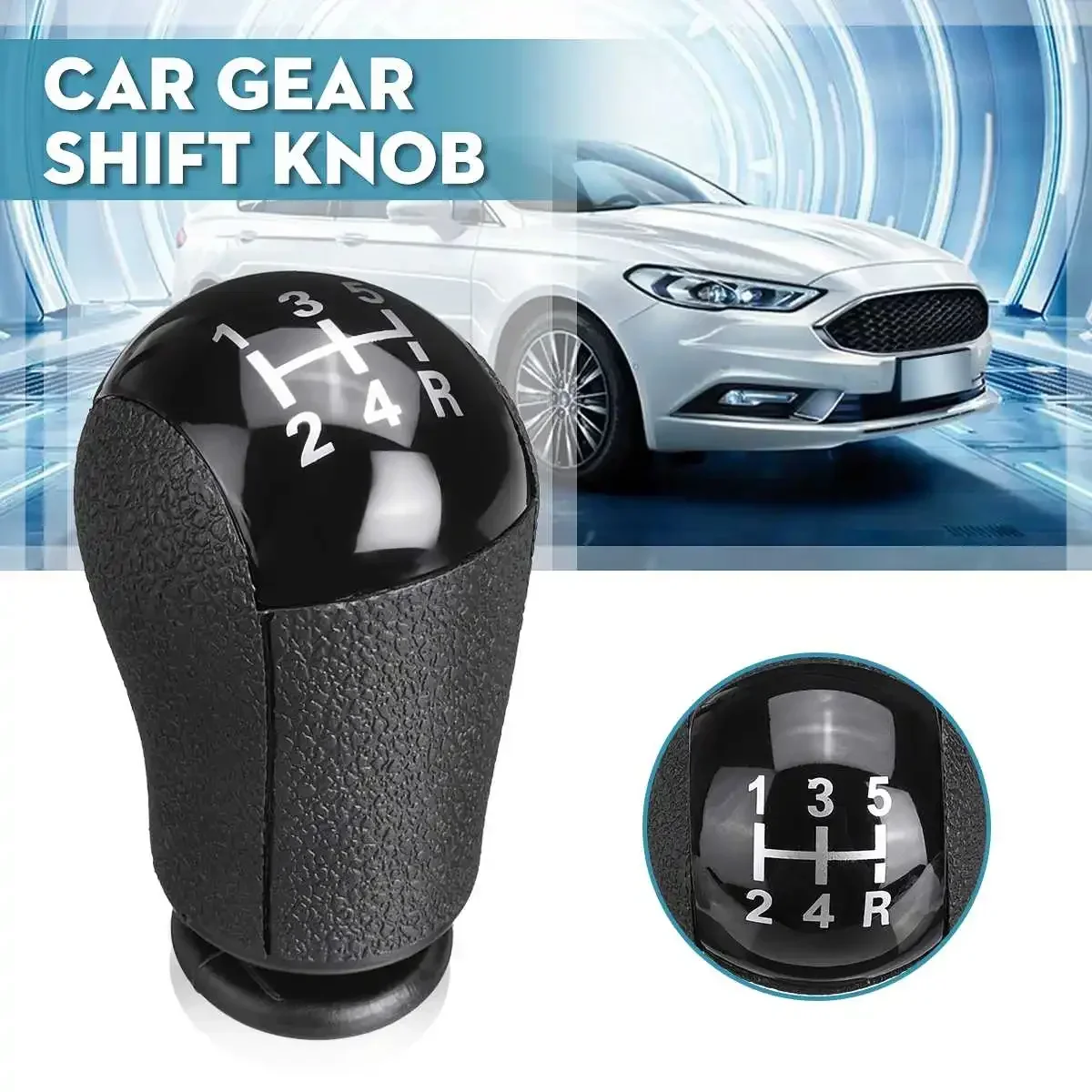 5 Speed Manual Gear Shift Knob Shifter Lever Stick For Ford/Focus/Mondeo MK3/S-MAX/C-MAX/Mustang/Fiesta/Galaxy/Transit