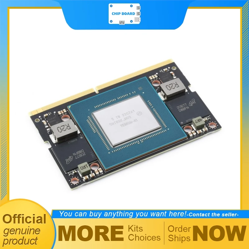 

NVIDIA Jetson Orin NX NVIDIA 16GB LPDDR5 128bit Up to 100TOPS AI SoM Module