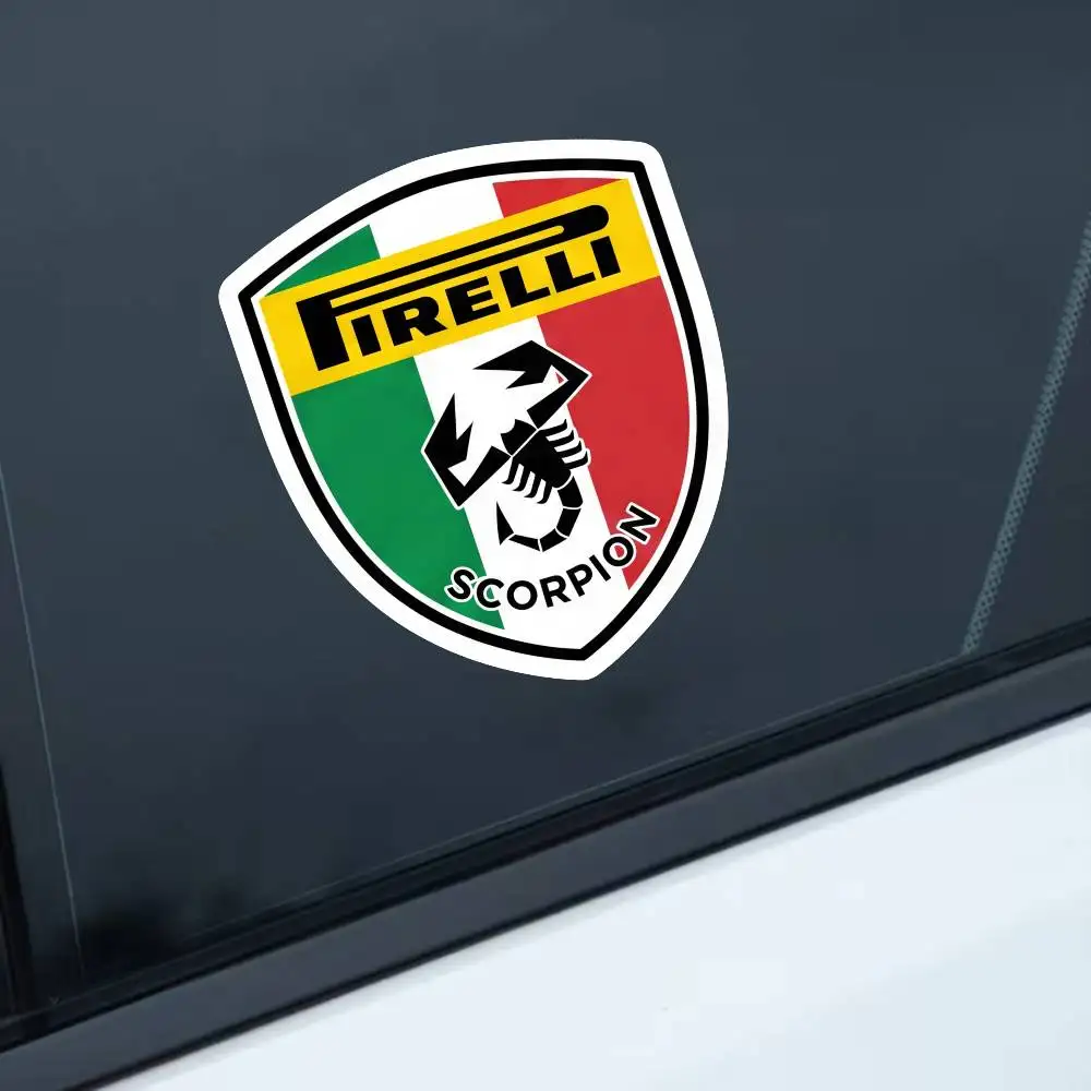 

For PIRELLI Waterproof Stickers For Decorating Car Windows Motorcycles And Computers.