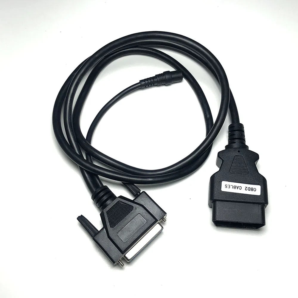 For T300 Key Programmer Test Cable Obd2 16pin To 25pin Main Cable OBDII  cable with 16pin to 25pin