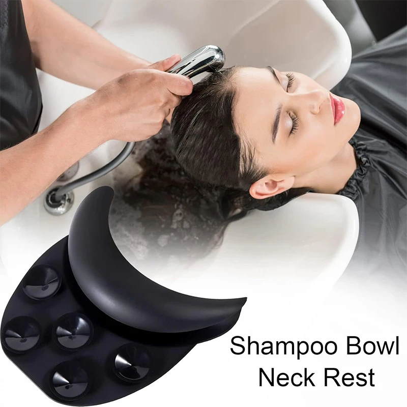 

Silicone Hair Washing Sink Neck Rest Pillow Hair Salon Shampoo Basin Support Cushion Head Spa Rest U-Shaped Sleeping Pillow