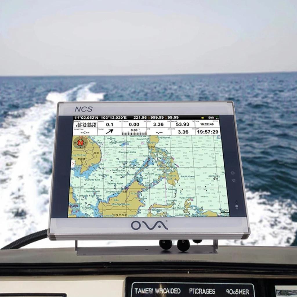 

12-Inch Marine GPS Chart Plotter with GNSS Essential Marine Supply