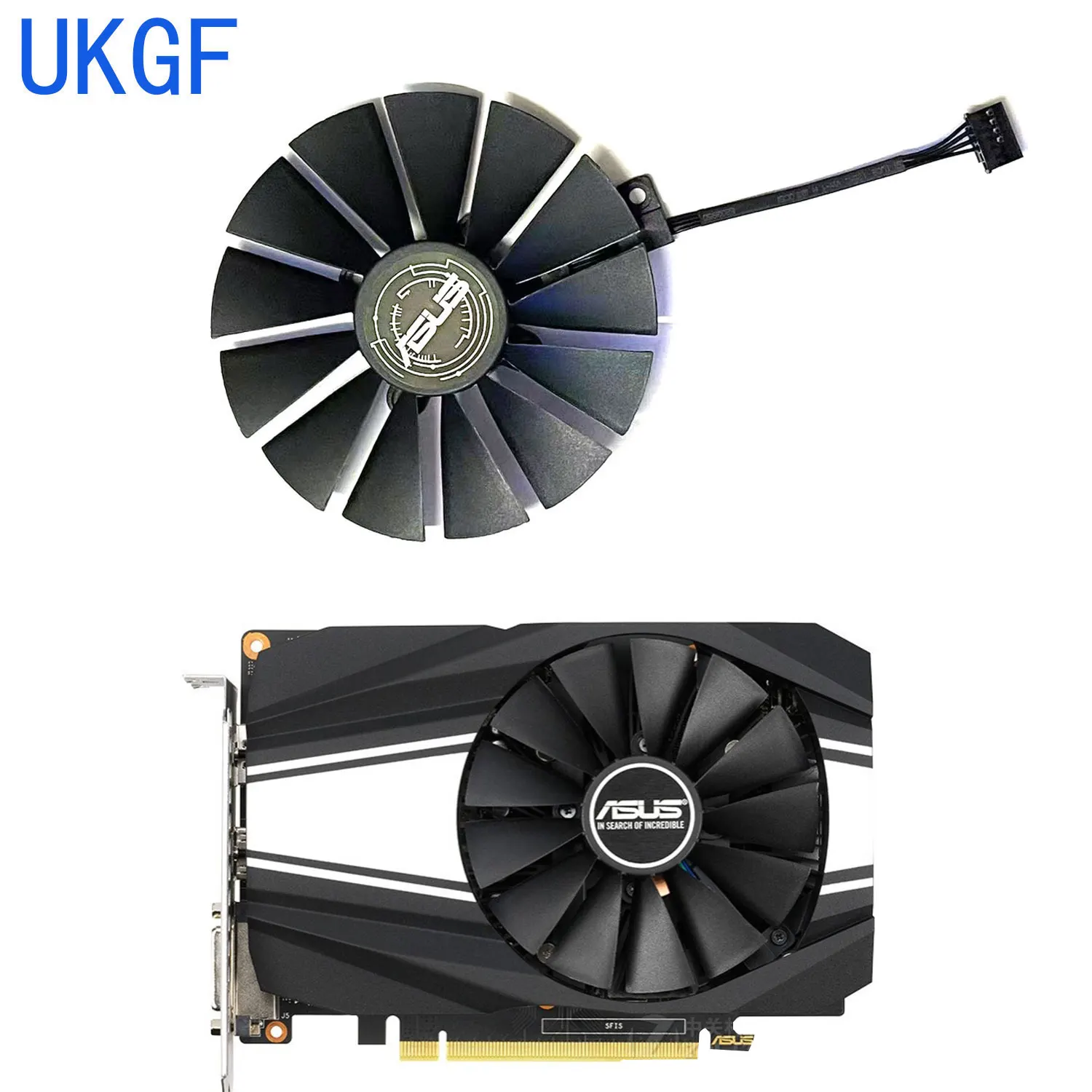 

Brand new 95MM 6PIN PLD10010B12HH RTX 2060 GPU fan for ASUS PH-GTX 1660 TI-O6G PH-GTX1660TI GTX 1660TI ITX graphics card fan