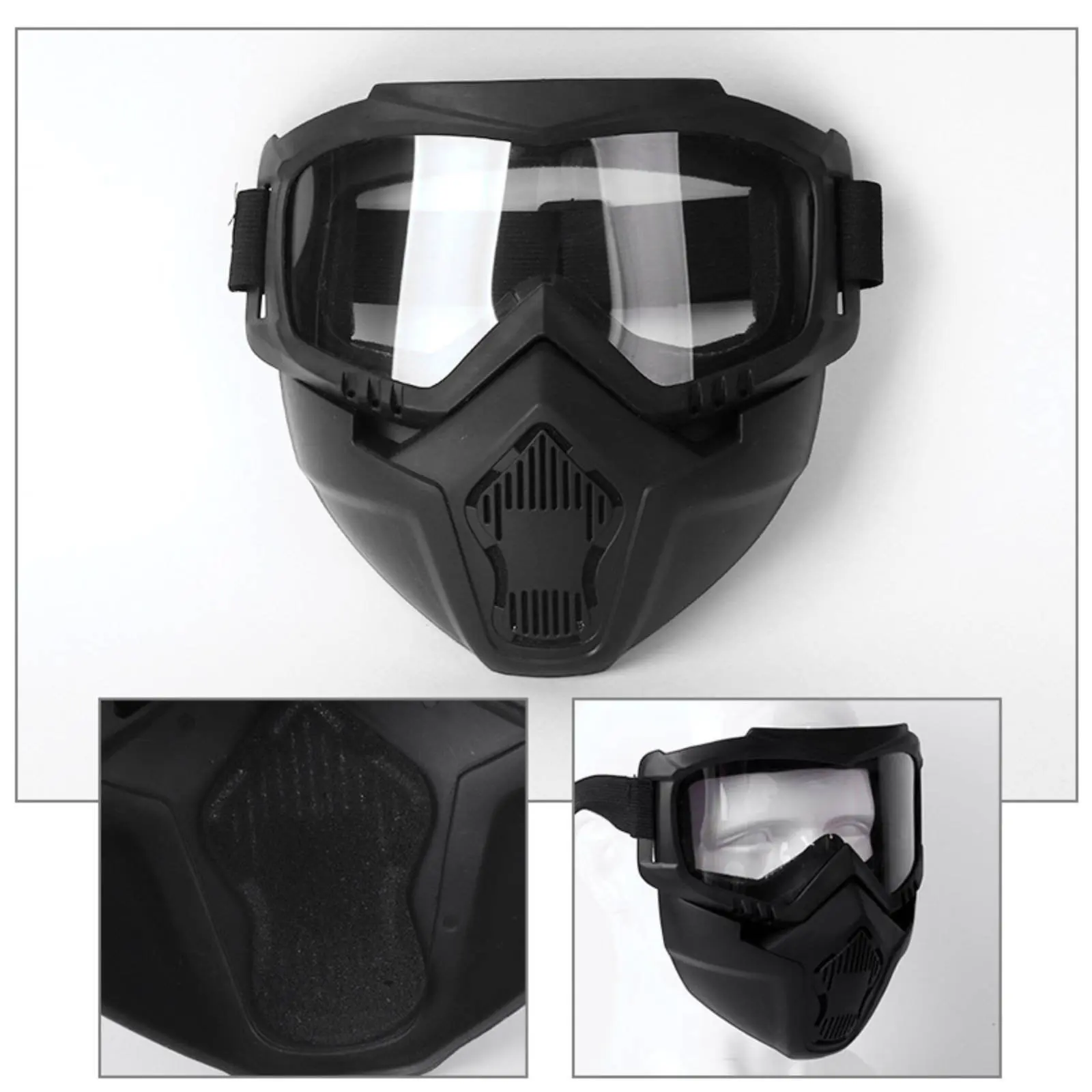 

Auto-Darkening Metal-Joining Mask True-View Metal-Joining Face Guard Safety Gear Lightweight Breathable for Workshop