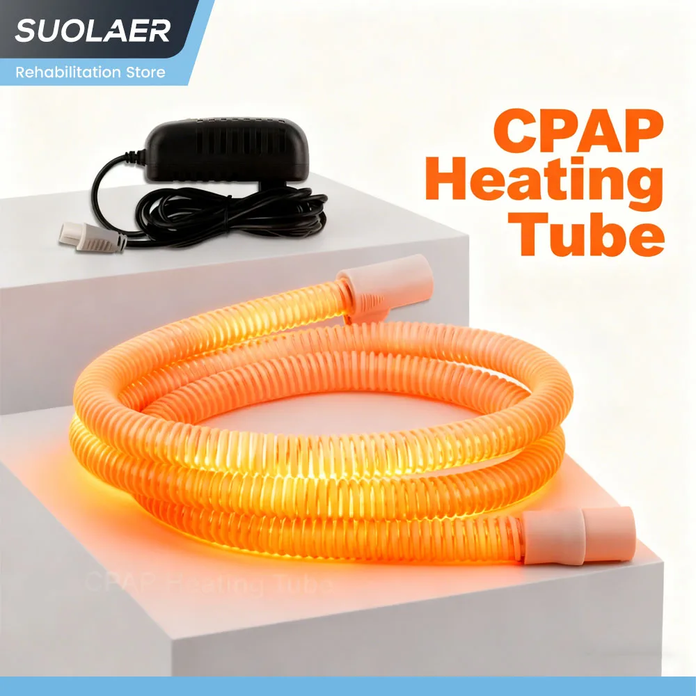 加熱式cpapチューブ-ユニバーサルチューブ-cpap-bipapおよびほとんどの機器に対応-レインアウト防止用フレキシブルcpapホース