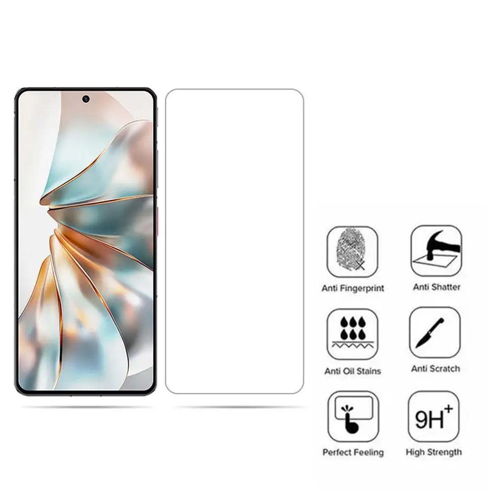 9H HD Original Tempered Glass For ZTE Nubia Z60S Pro 6.78" NubiaZ60SPro Z60SPro Screen Protection Protector Cover Film