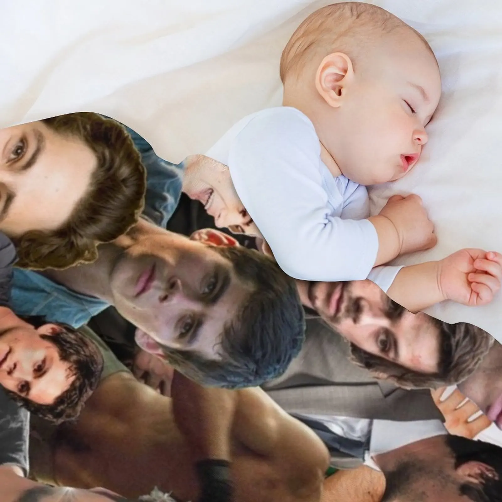 بطانية رمي مجمعة الصور من ديلان أوبراين، هدية شخصية للسفر، بطانية بياضات سرير ثقيلة #3