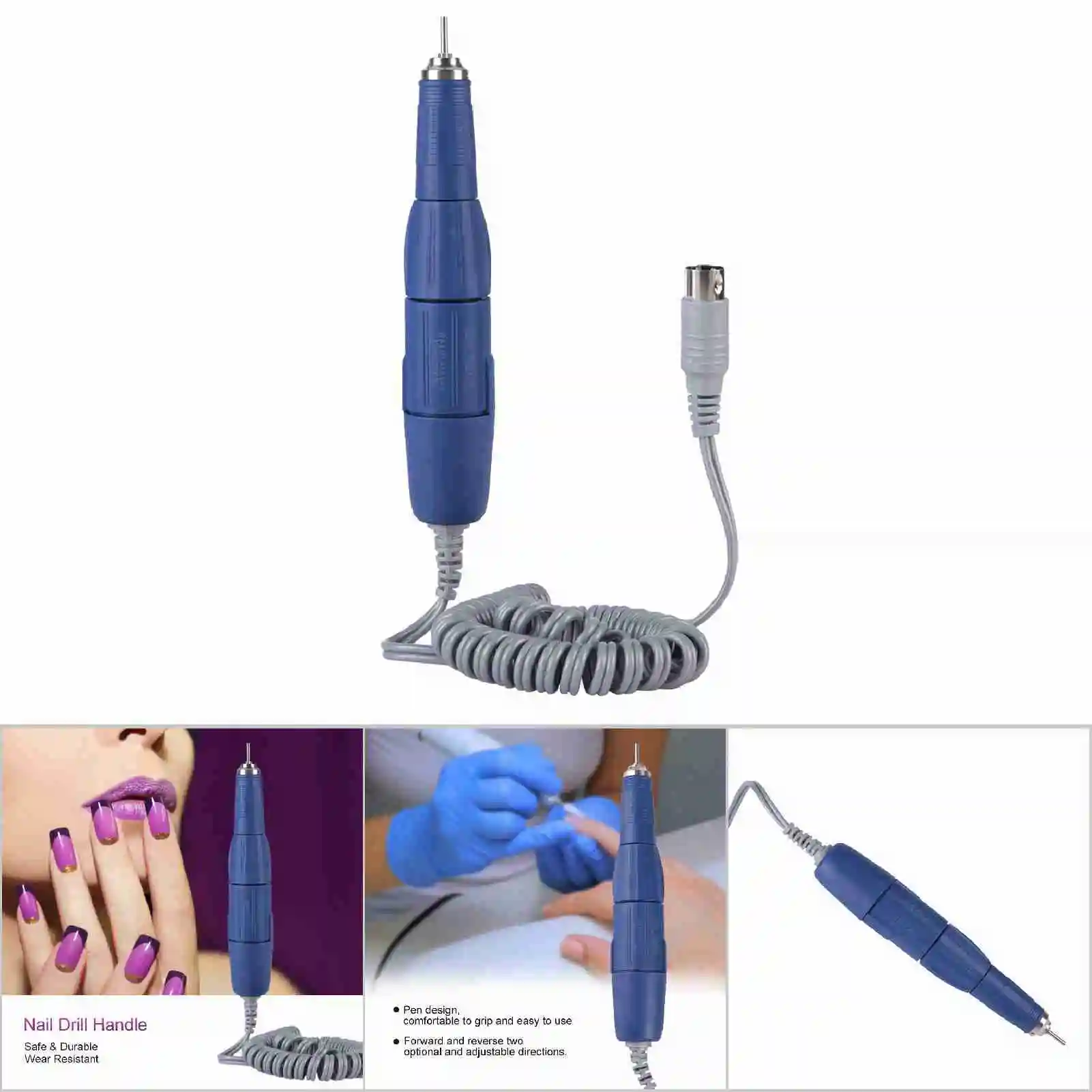 ZK40 102L-2.35mm elektrische nagelboorhandvat handstuk voor elektrische nagelmanicuremachine