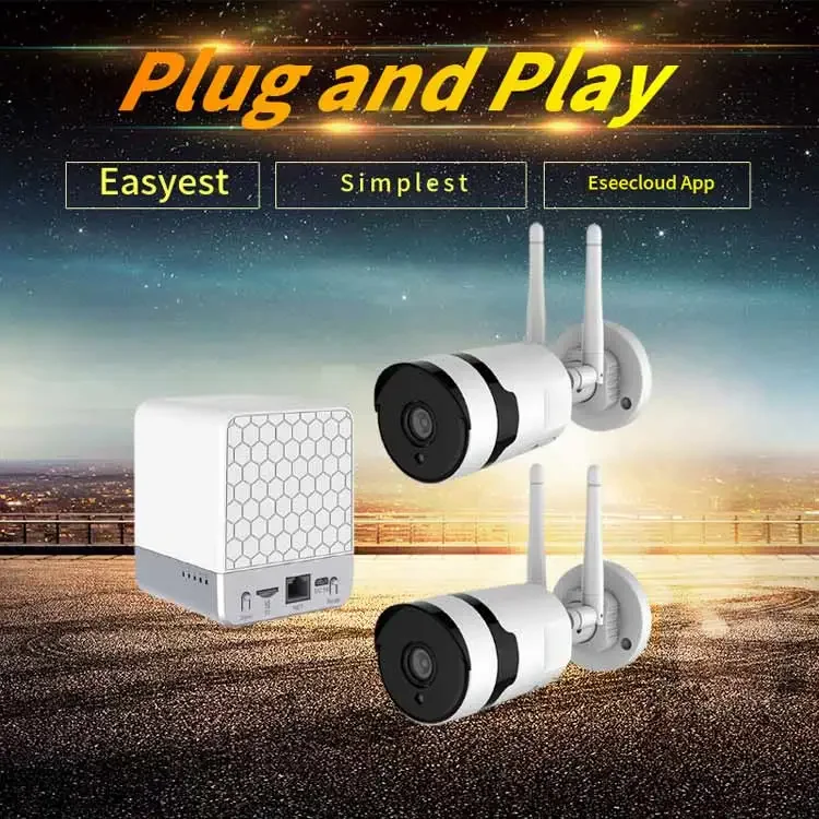 eseecloud App 100meters wireless surveillance wifi security camera for home