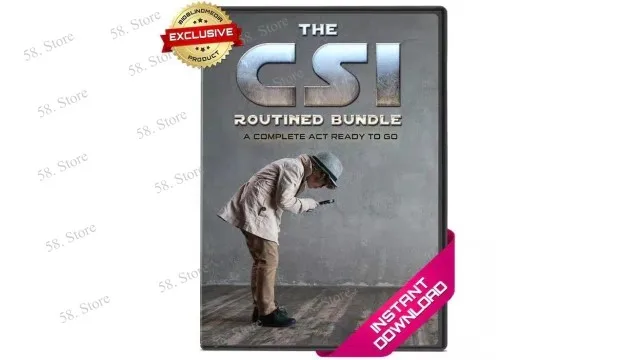 

The CSI Routined Bundle от Liam Montier Magic tricks (58 Store Download)