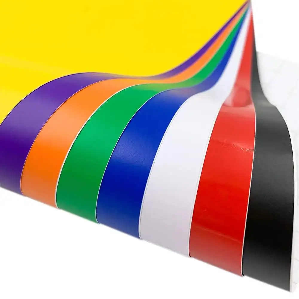 Vinyle Adhésif en Continu pour Artisanat, Silhouette Expression Instituts, Signe Exécutif, Tasse Murale, Décoration de ix, 12 Couleurs
