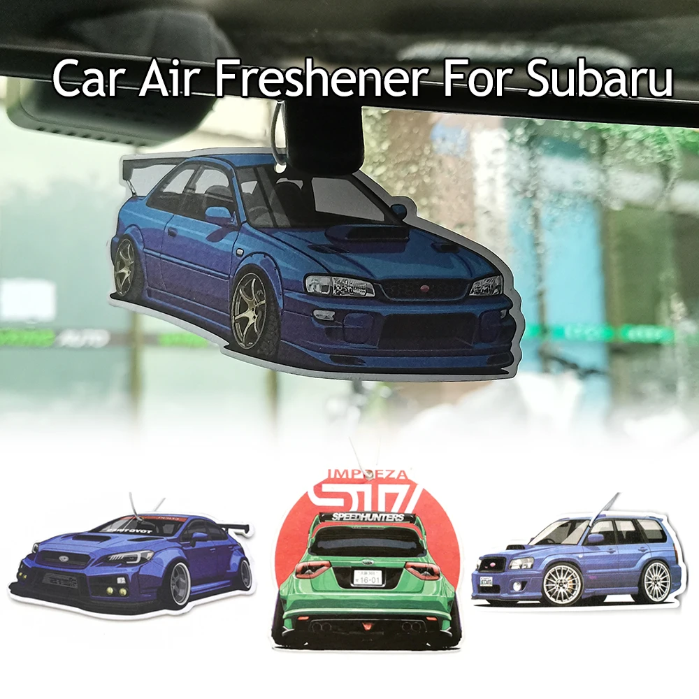 جديد JDM اكسسوارات السيارات مرآة الرؤية الخلفية العطور قلادة سيارة معطّر الهواء معلقة ل 3rd 1st الجنرال سوبارو WRX فورستر BRZ #1