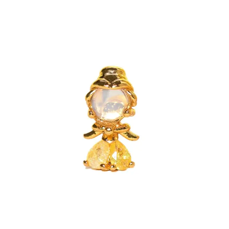 أقراط زيركون رائعة للنساء والفتيات ، إبرة فضّية ، حلوة ، عصرية ، لطيفة ، هدايا حفلات ، بيع بالجملة ، 1: