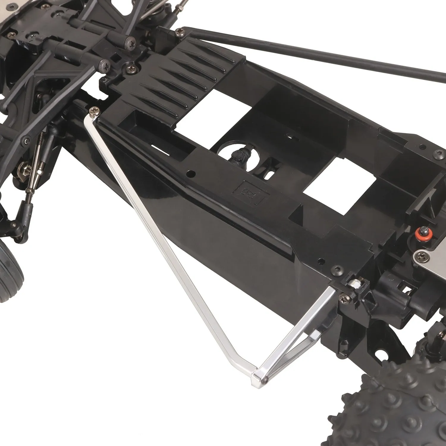 LCX Racing 1/10 RC Truck Car Chassis Protector Guard for Tamiya Hornet EVO Grasshopper Upgrades Parts Accessories