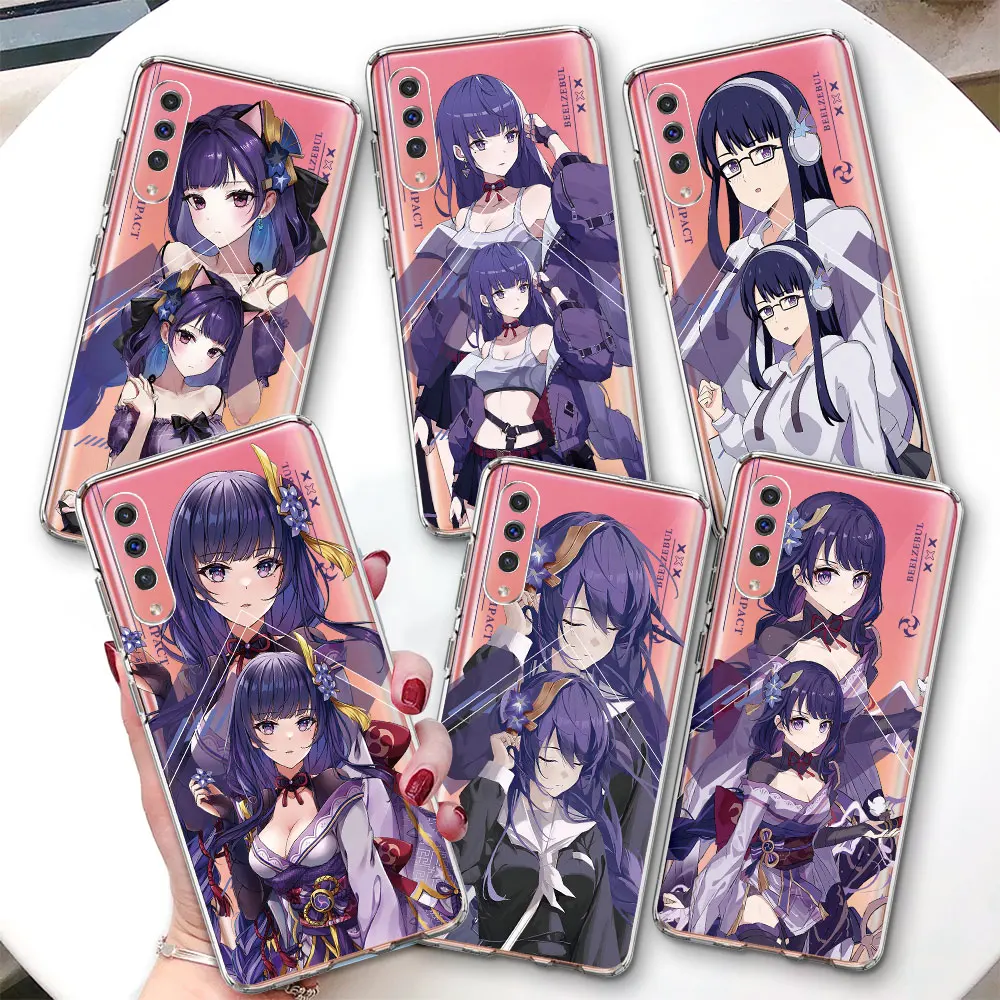 

Ударный чехол аниме Genshin для Samsung Galaxy A06 A07 A50 A50s A05s A20 A30 A05 A20s A30s A02s A03 Прозрачный чехол из ТПУ для телефона