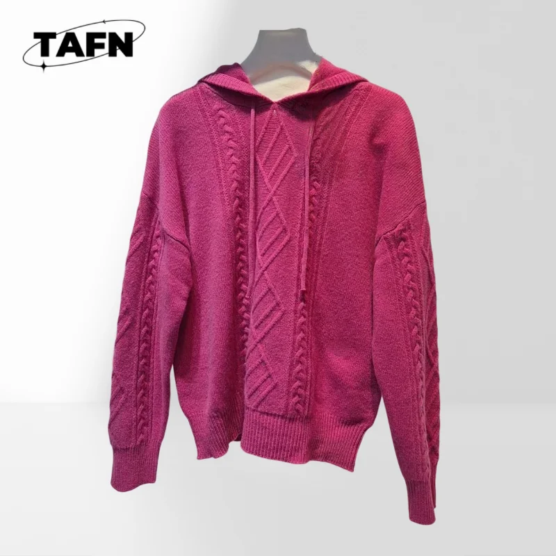 

Trendy Solid Color Knit Sweater for Women, Cozy and Fashionable for Winter , Luxuriously Comfortable for Fall & Winter AK1213