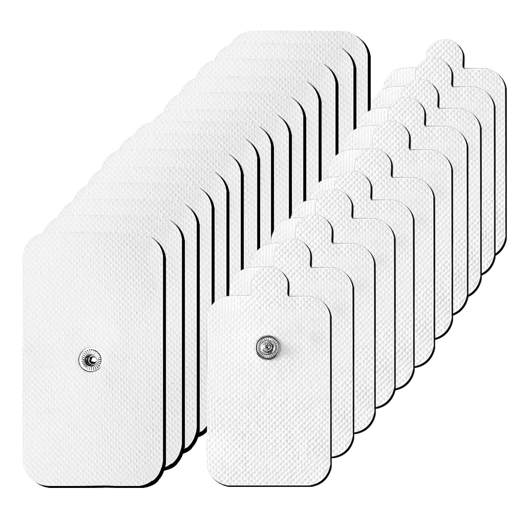 10/20Pcs Self Adhesive Multiple Models Electrode Pads Replacement Tens Massage Patch for Pulse Massager EMS Muscle Stimulator