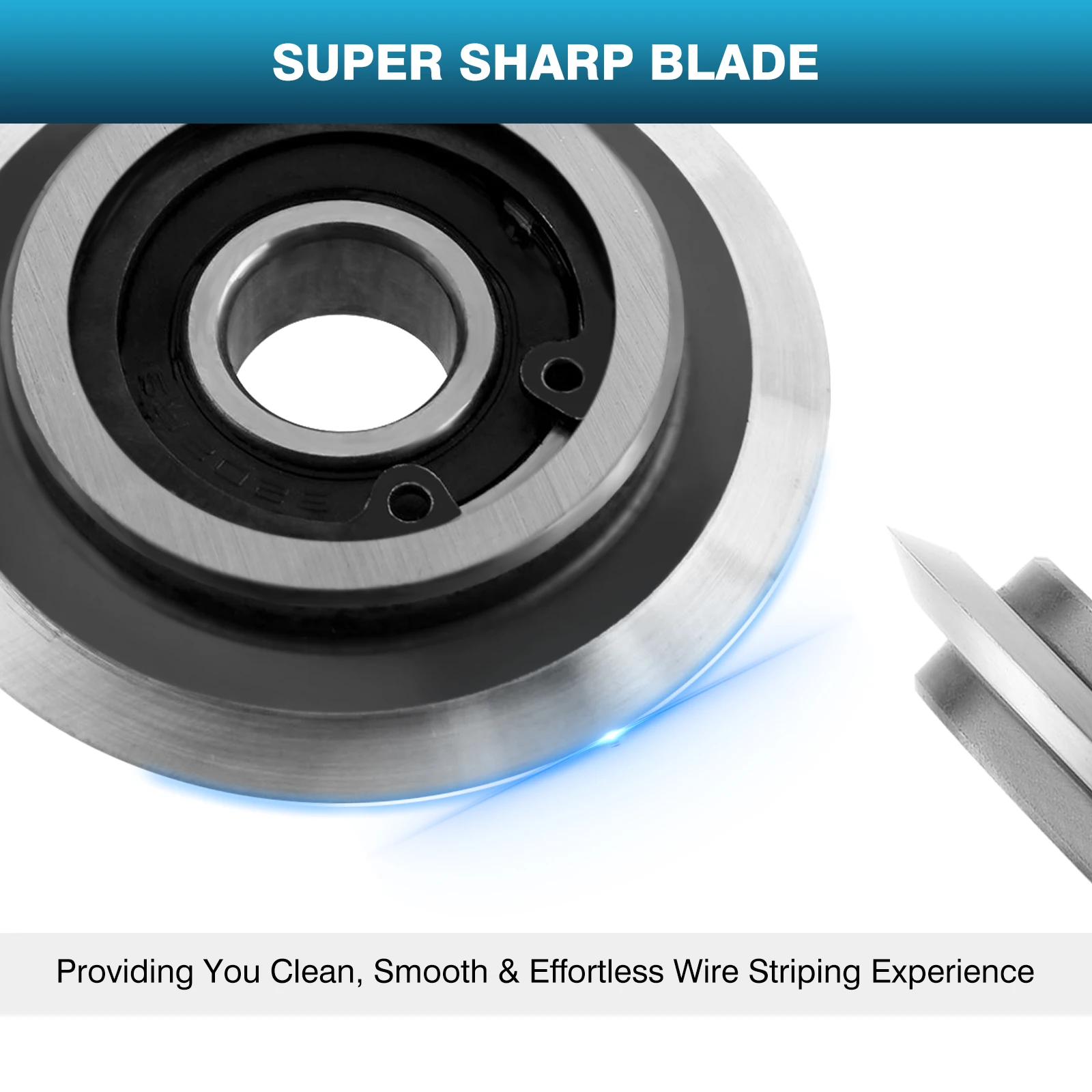 Replacement Blade for Copper Wire Stripping Machine Powered Cable Stripper Cutters High Strength 65mm Outer Diameter